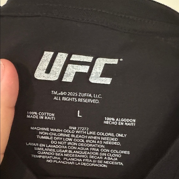 NWT men’s t shirt UFC McGregor large 1137 - Picture 4 of 4